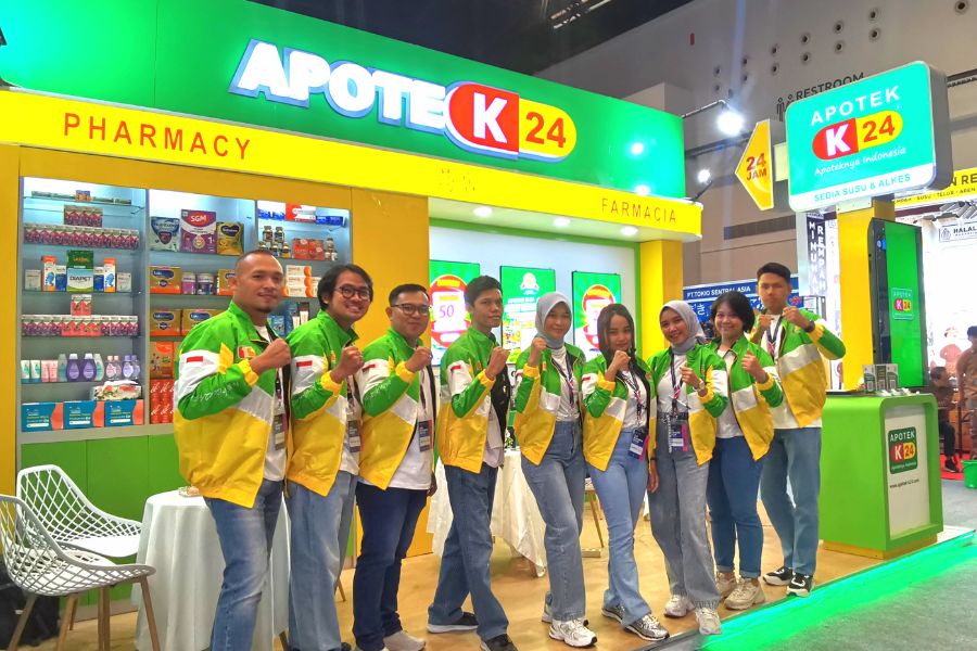 Apotek K-24 Sukses Hadiri Expo Franchise 2025, Bagi Banyak Promo